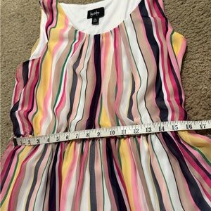 JC Penney spring stripe dress by & by